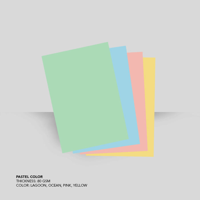 SPECTRA COLOR PAPER PASTEL COLOR 80 GSM - Hans Paper Corporation