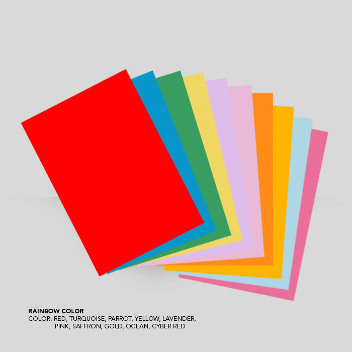 SPECTRA COLOR PAPER RAINBOW COLOR - Hans Paper Corporation